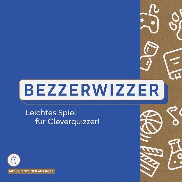 Produktbild: Asmodee BEZD0008 - Bezzerwizzer, Quizspiel