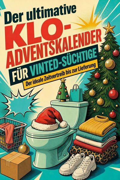 Produktbild: Der ultimative Klo-Adventskalender f&uuml;r Vinted-S&uuml;chtige