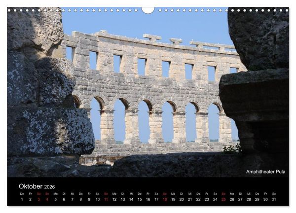 Produktbild: ISTRIEN - Die Perle Kroatiens (Wandkalender 2026 DIN A3 quer), CALVENDO Monatskalender