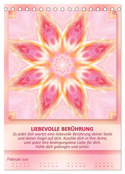 Produktbild: Light Energy Mandalas - Kalender - Vol. 1 (Tischkalender 2026 DIN A5 hoch), CALVENDO Monatskalender