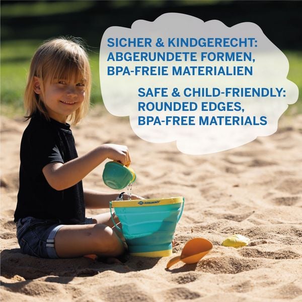 Produktbild: Schildkr&ouml;t 970243 - Sandspielzeug-Set Bucket Crew, 5-teilig