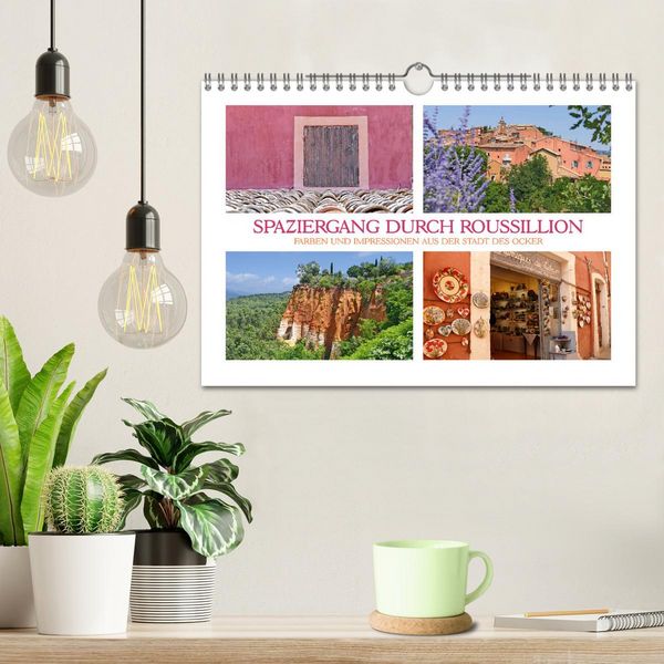 Produktbild: Spaziergang durch Roussillon (Wandkalender 2026 DIN A4 quer), CALVENDO Monatskalender