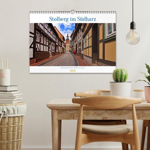 Produktbild: Stolberg im S&uuml;dharz (Wandkalender 2026 DIN A3 quer), CALVENDO Monatskalender