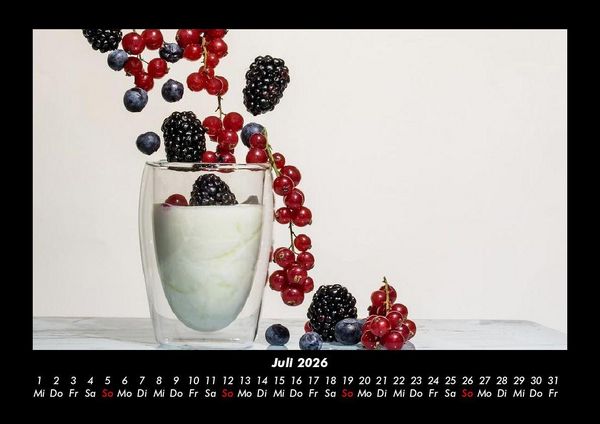 Produktbild: Fr&uuml;chte 2026 Fotokalender DIN A3