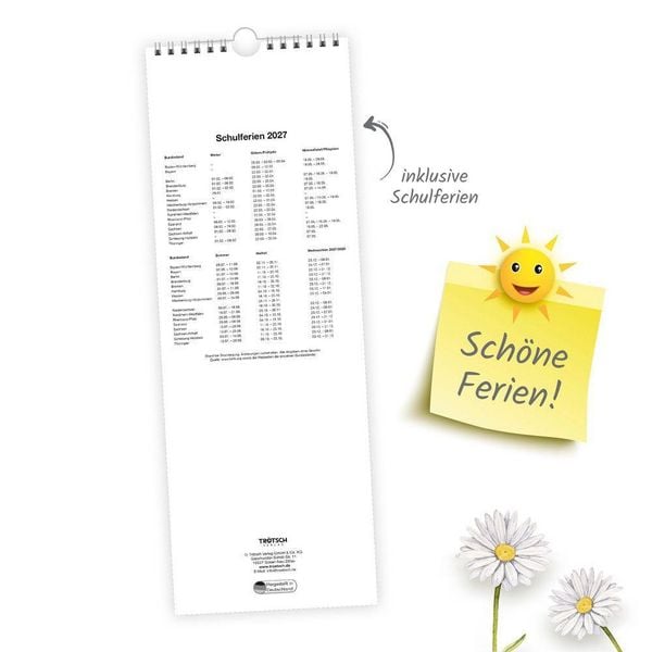 Produktbild: TR&Ouml;TSCH - Maxi-Streifenkalender Landliebe 2027
