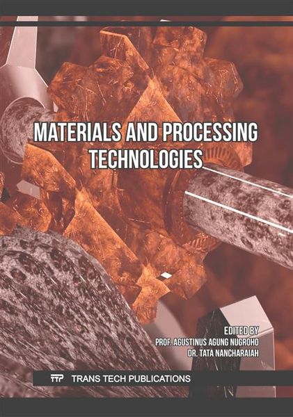Produktbild: Materials and Processing Technologies