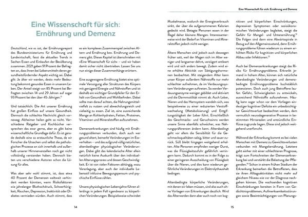 Produktbild: Wohlf&uuml;hlk&uuml;che bei Demenz