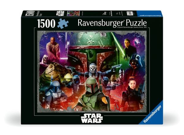 Ravensburger Puzzle 12000427 - Boba Fett: Bounty Hunter - 1500 Teile Star Wars Puzzle für Erwachsene und Kinder ab 14 Ja