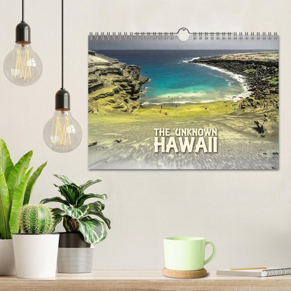 Produktbild: The Unknown HAWAII (Wandkalender 2026 DIN A4 quer), CALVENDO Monatskalender