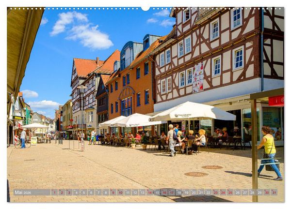 Produktbild: Ein Blick auf Frankenberg an der Eder (Wandkalender 2026 DIN A2 quer), CALVENDO Monatskalender