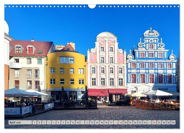 Produktbild: Stettin - Bedeutende Hafenstadt in Polen (Wandkalender 2026 DIN A3 quer), CALVENDO Monatskalender