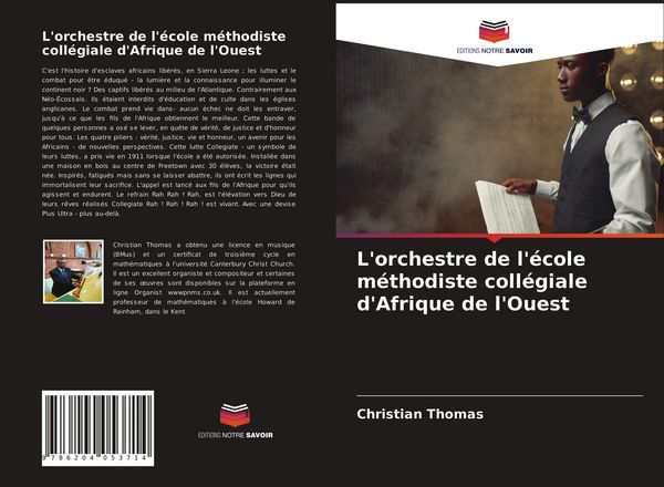 Produktbild: L'orchestre de l'&eacute;cole m&eacute;thodiste coll&eacute;giale d'Afrique de l'Ouest