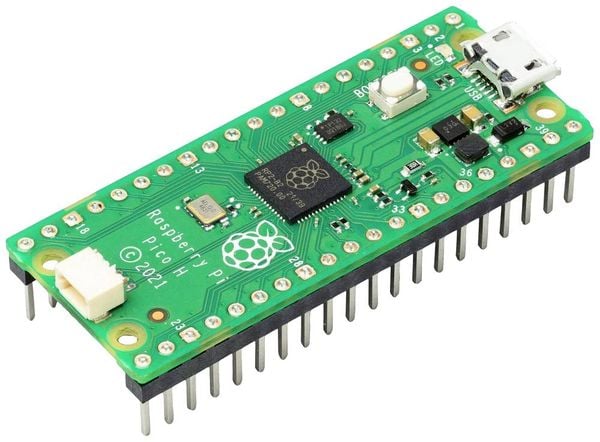 Raspberry Pi® Pico H Mikrocontroller RP-PICO-H