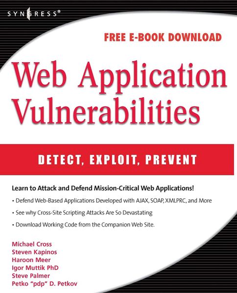 Produktbild: Web Application Vulnerabilities