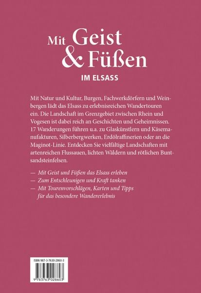 Produktbild: Mit Geist & Füßen. Im Elsass
