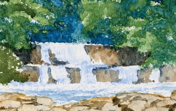 Produktbild: Watercolor Mixing Deck: Landscapes