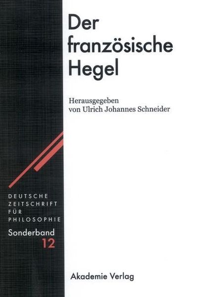 Produktbild: Der franz&ouml;sische Hegel