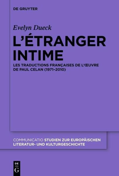 Produktbild: L'&eacute;tranger intime