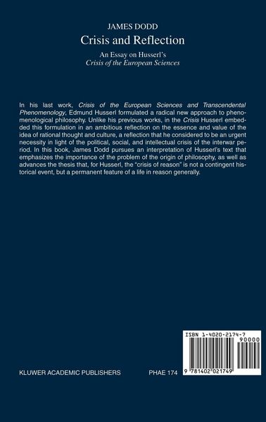 Produktbild: Crisis and Reflection