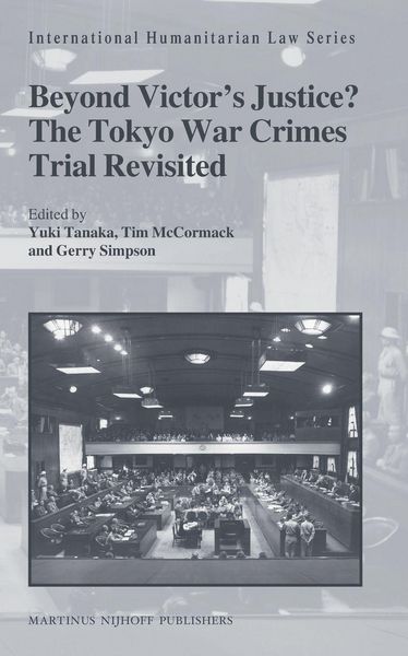 Produktbild: Beyond Victor's Justice? The Tokyo War Crimes Trial Revisited