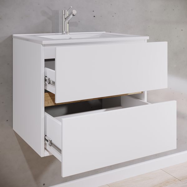Produktbild: 2 tlg. Badm&ouml;bel-Set mit Waschbecken Cosila-I 61 cm