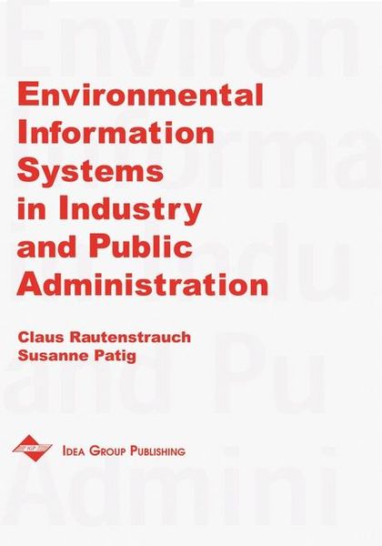 Produktbild: Environmental Information Systems in Industry and Public Administration