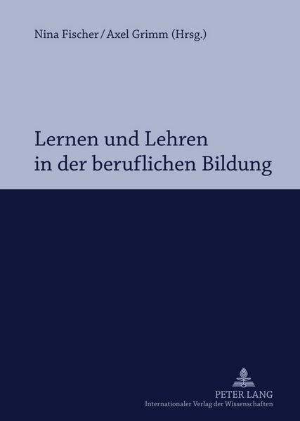 Produktbild: Lernen und Lehren in der beruflichen Bildung