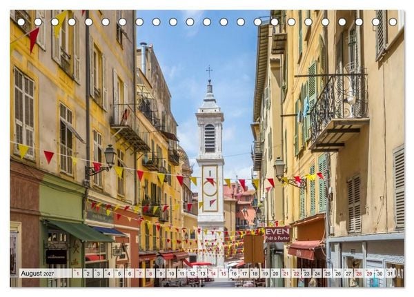 Produktbild: Historischer Charme Europas (Tischkalender 2027 DIN A5 quer), CALVENDO Monatskalender
