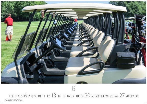 Produktbild: Golf Kalender 2027 &ndash; Wandkalender | Fotokalender | Golfkalender Kalender f&uuml;r Golfliebhaber, Sportkalender 35x50cm