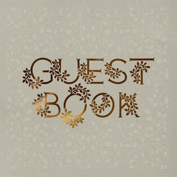 Produktbild: Wedding Guest Book