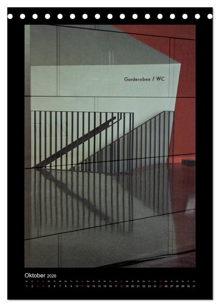 Produktbild: Moderne Architektur (Tischkalender 2026 DIN A5 hoch), CALVENDO Monatskalender
