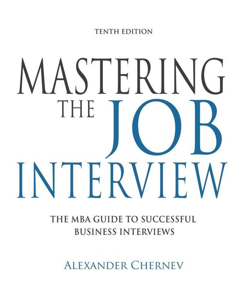 Produktbild: Mastering the Job Interview, 10th Edition