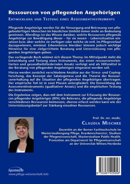 Produktbild: Ressourcen von pflegenden Angeh&ouml;rigen