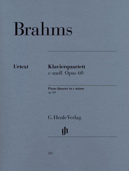 Produktbild: Johannes Brahms - Klavierquartett c-moll op. 60