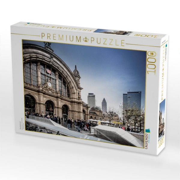 Produktbild: CALVENDO Puzzle Hauptbahnhof | 1000 Teile Lege-Gr&ouml;&szlig;e 64x48cm Foto-Puzzle f&uuml;r gl&uuml;ckliche Stunden