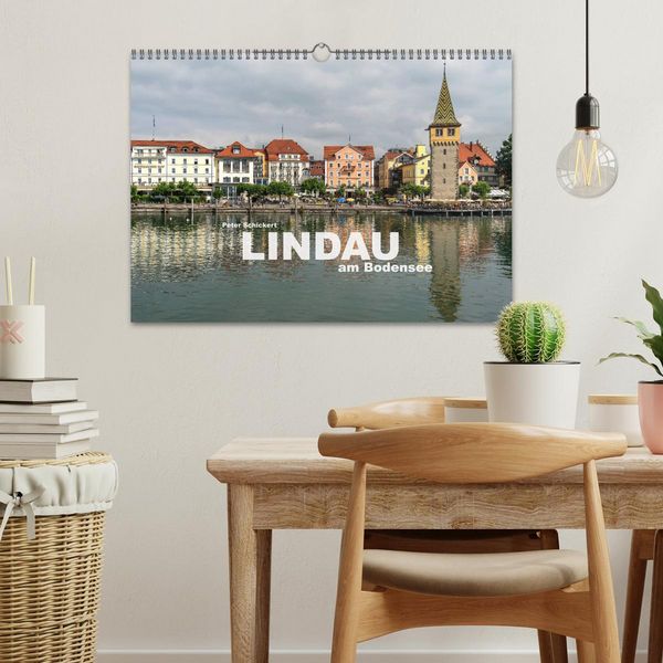 Produktbild: Lindau am Bodensee (Wandkalender 2026 DIN A3 quer), CALVENDO Monatskalender