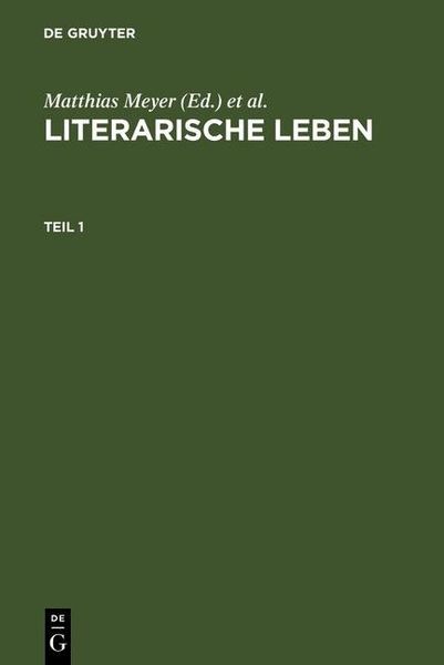Produktbild: Literarische Leben