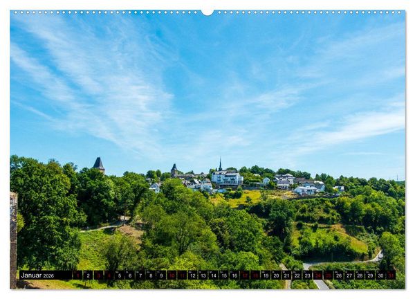 Produktbild: Blankenberg Burg und Stadt (Wandkalender 2026 DIN A2 quer), CALVENDO Monatskalender