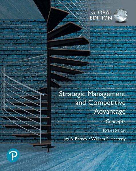 Produktbild: Strategic Management and Competitive Advantage: Concepts Global Edition