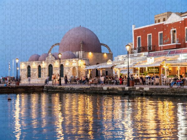 Produktbild: CALVENDO Puzzle Ein Motiv aus dem Kalender Kreta - Chania | 1000 Teile Lege-Gr&ouml;&szlig;e 64x48cm Foto-Puzzle f&uuml;r gl&uuml;ckliche Stunden