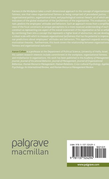Produktbild: Fairness in the Workplace