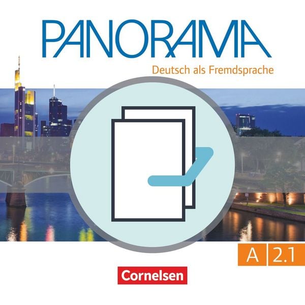 Produktbild: Panorama A2: Teilband 1 - Kursbuch und Übungsbuch DaZ