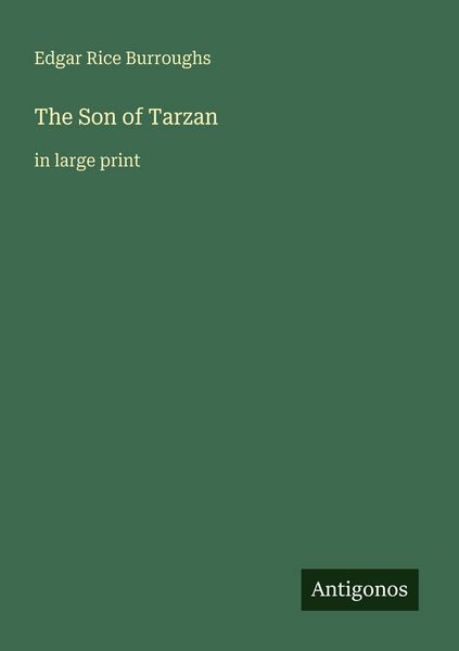 Produktbild: The Son of Tarzan