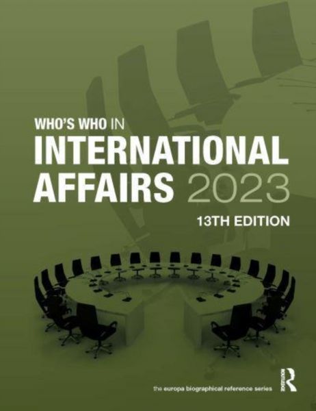 Produktbild: Who''s Who in International Affairs 2023