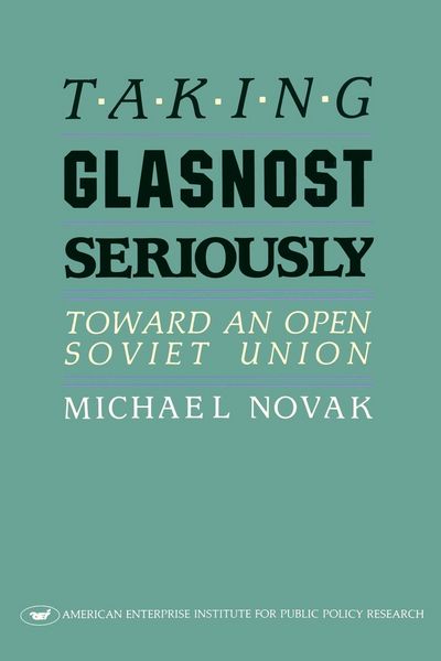 Produktbild: Taking Glasnost Seriously: