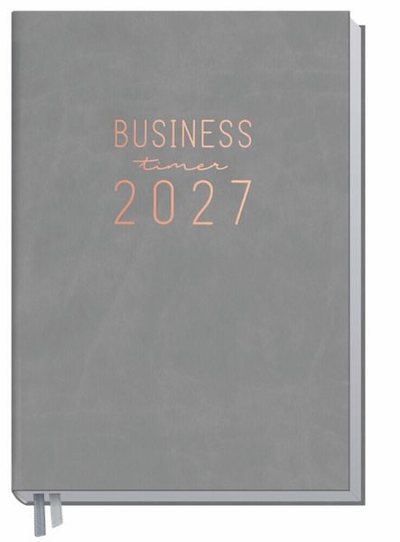 Produktbild: Business-Timer 26/27 17 Monate KL [Grau-Ros&eacute;]
