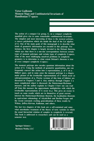Produktbild: Moment Maps and Combinatorial Invariants of Hamiltonian Tn-spaces