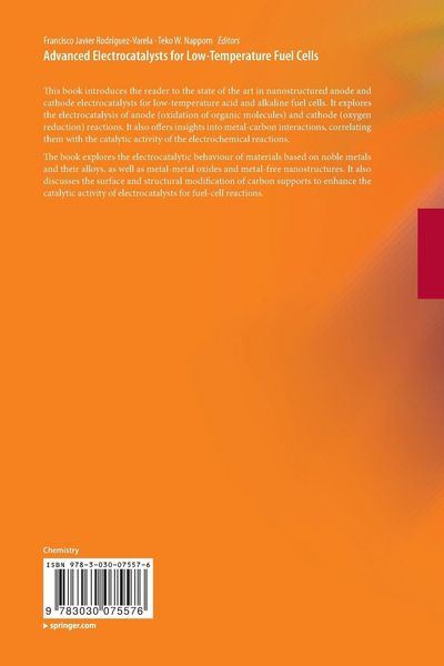 Produktbild: Advanced Electrocatalysts for Low-Temperature Fuel Cells