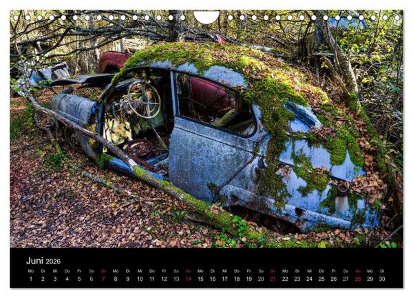 Produktbild: Autos, abgestellt und vergessen (Wandkalender 2026 DIN A4 quer), CALVENDO Monatskalender