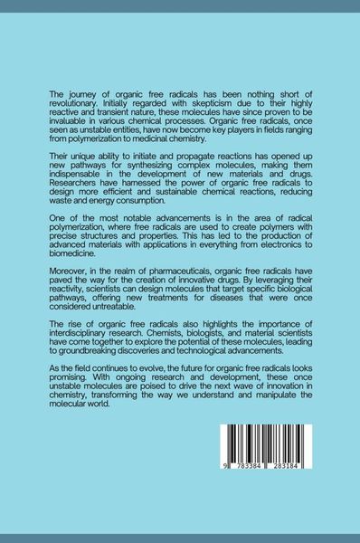 Produktbild: From Unstable to Unstoppable: The Rise of Organic Free Radicals in Chemistry